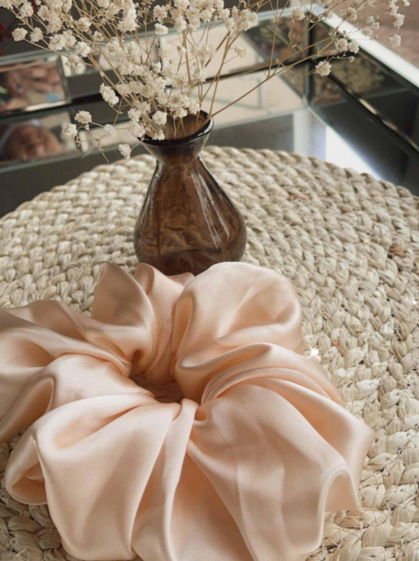 Olivia Silk Scrunchie Oversized